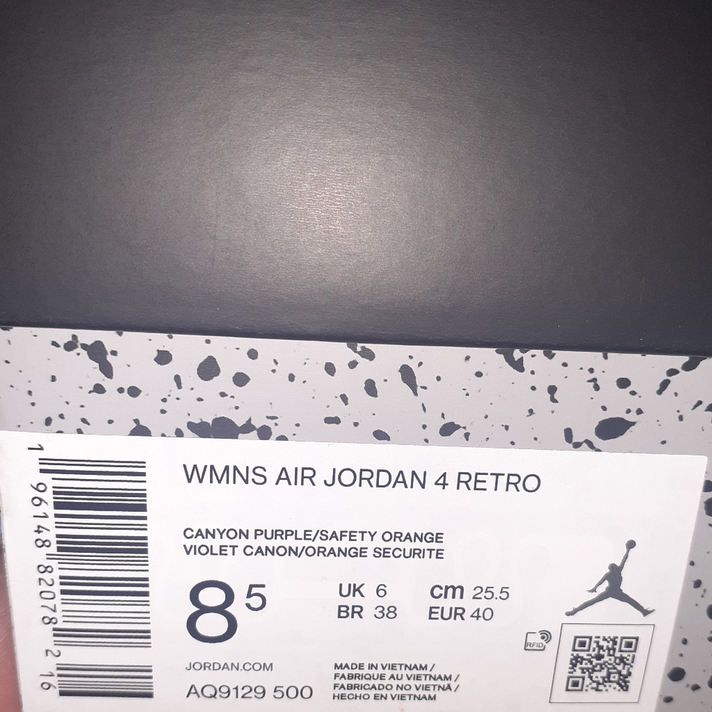 Jordan 4 “Canyon Purple” - Picture 9 of 9